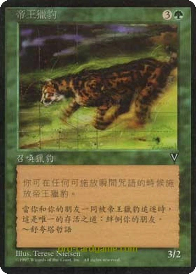 帝王猎豹 — Visions
