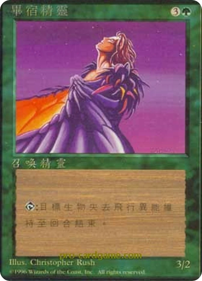 毕宿精灵 — Fourth Edition Foreign Black Border