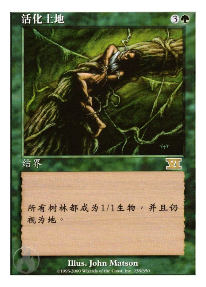 活化土地 — Classic Sixth Edition
