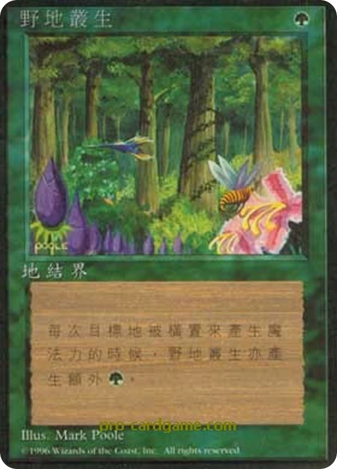 野地丛生 — Fourth Edition Foreign Black Border
