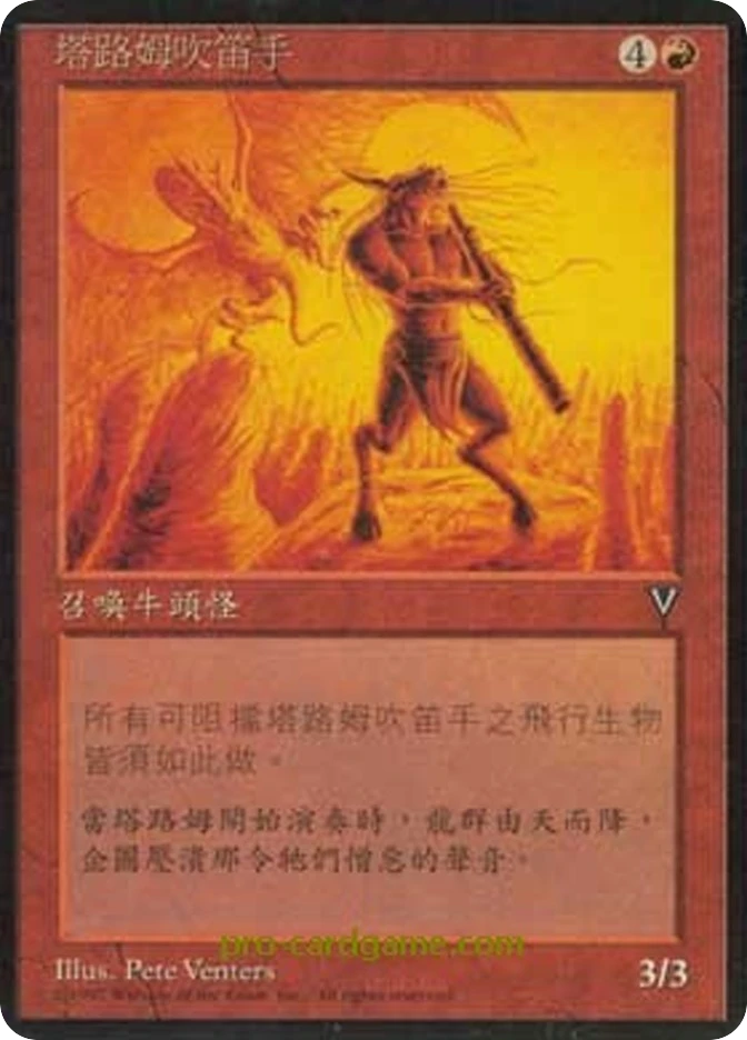 塔路姆吹笛手 — Visions