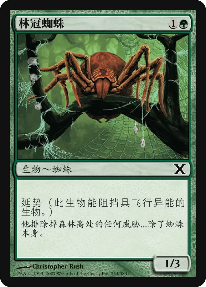 林冠蜘蛛 — Tenth Edition