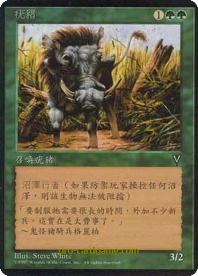 疣猪 — Visions