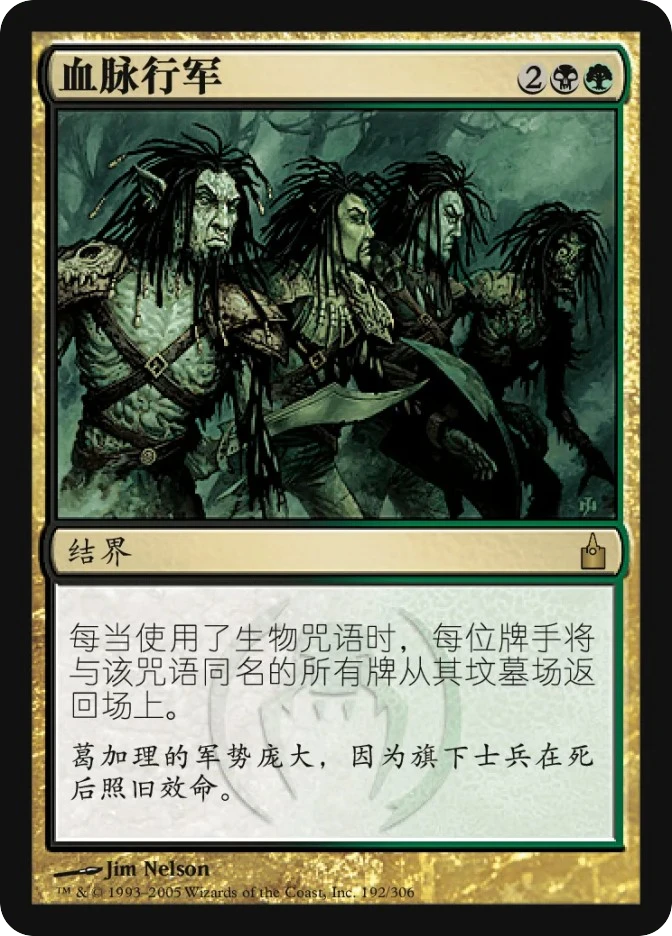 血脉行军 — Ravnica: City of Guilds