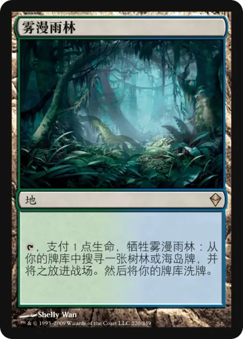 雾漫雨林