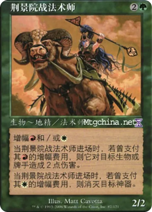 荆景院战法术师
