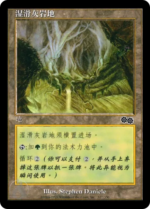 湿滑灰岩地