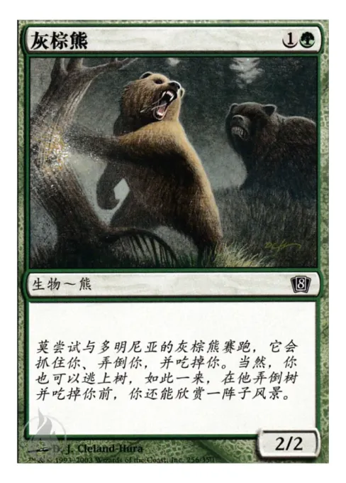 灰棕熊