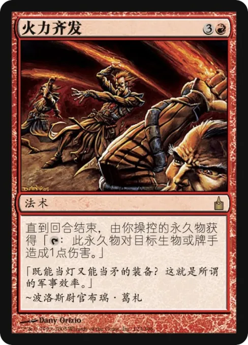 火力齐发