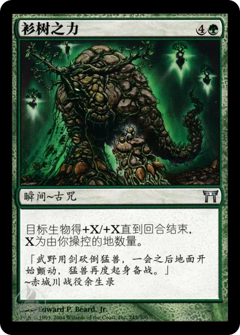 衫树之力