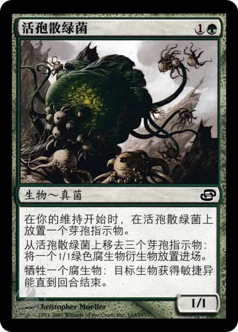 活孢散绿菌